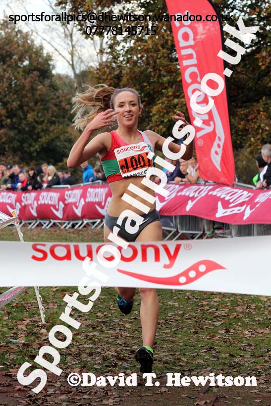 Senior womens National Cross Country Relays. Photo: David T. Hewitson/Sports for All Pics